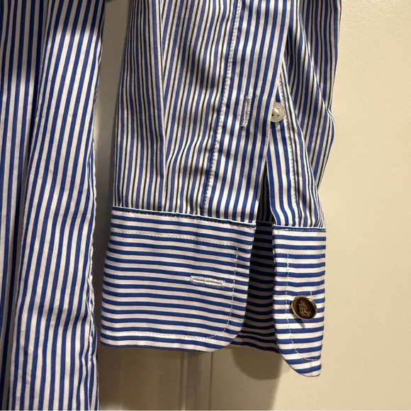 Ralph Lauren long blue striped shirt - Picture 4 of 6